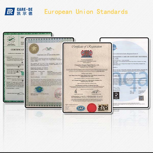 Certifications For Pet Pads Certifications For Pet Pads